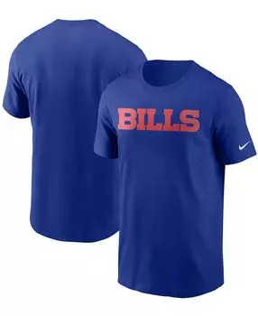 Мужская футболка с надписью Royal Buffalo Bills Team Nike