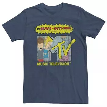 Мужская футболка с наполнителем MTV Beavis And Butthead Licensed Character
