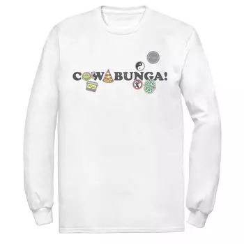 Мужская футболка с нашивкой «Черепашки-ниндзя» Cowabunga Licensed Character