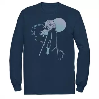 Мужская футболка с неоновым градиентом Frozen 2 Elsa Licensed Character