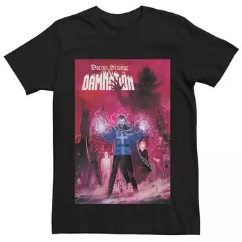 Мужская футболка с обложкой комикса «Доктор Стрэндж» Marvel's Damnation #1 Licensed Character