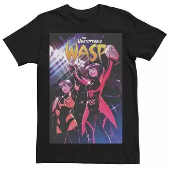 Мужская футболка с обложкой комикса Marvel's The Unstoppable Wasp (2018) #2 Licensed Character
