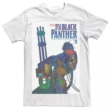 Мужская футболка с обложкой комикса Marvel's Rise of The Black Panther #3 Licensed Character