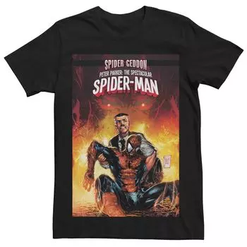 Мужская футболка с обложкой комикса Marvel's Spectacular Spider-Man #312 Licensed Character