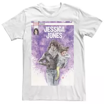 Мужская футболка с обложкой комиксов Marvel Jessica Jones Legacy Licensed Character