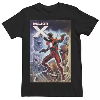 Мужская футболка с обложкой комиксов Marvel Major X, выпуск №1 из 6 Licensed Character