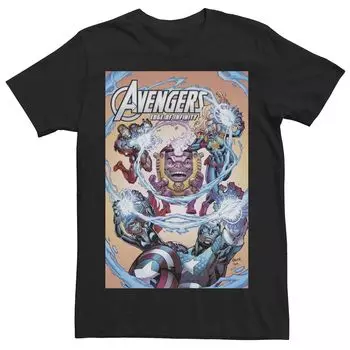 Мужская футболка с обложкой комиксов Marvel MODOK Against The Avengers Licensed Character