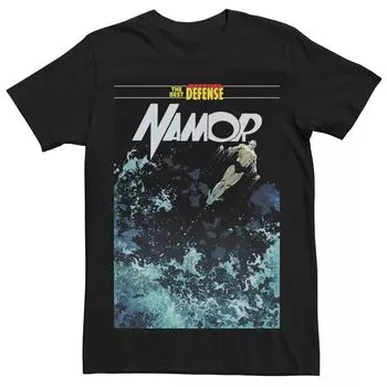 Мужская футболка с обложкой комиксов Marvel Namor The Best Defense Licensed Character