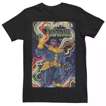 Мужская футболка с обложкой комиксов Marvel Tales Thanos Issue #1 Licensed Character