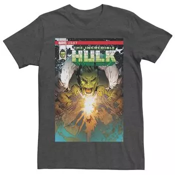 Мужская футболка с обложкой комиксов Marvel The Incredible Hulk Planet Grab и графическим рисунком Licensed Character