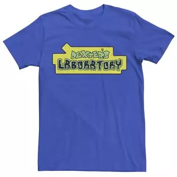 Мужская футболка с оригинальным логотипом Cartoon Network Dexter's Laboratory Licensed Character