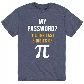 Мужская футболка с паролем Last Of Pi Licensed Character