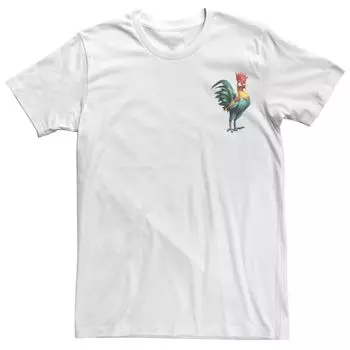 Мужская футболка с пастельным портретом Disney Moana Hei Hei