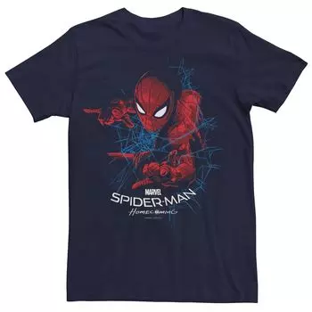 Мужская футболка с перепонками для выпускного вечера Marvel Spider-Man Licensed Character