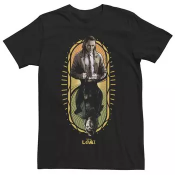 Мужская футболка с перевернутым плакатом Marvel Loki Variants Licensed Character
