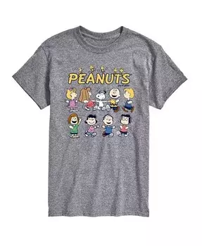 Мужская футболка с персонажами Peanuts AIRWAVES, серый