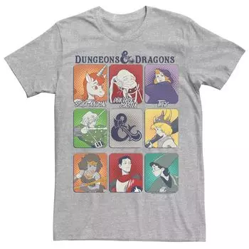 Мужская футболка с персонажем Dungeons And Dragons Box Up Licensed Character
