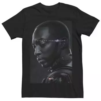 Мужская футболка с плакатом Avengers Endgame Falcon Avenge The Fallen Marvel