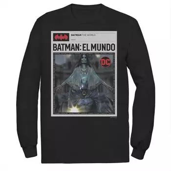 Мужская футболка с плакатом Batman The World Mexicao News Licensed Character