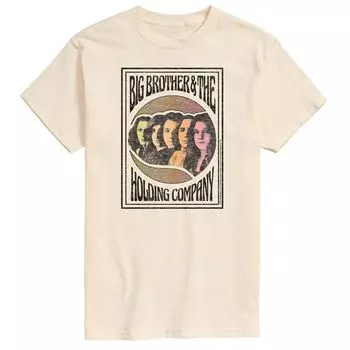 Мужская футболка с плакатом Big Brother Holding Co Licensed Character