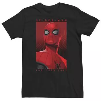 Мужская футболка с плакатом «Человек-паук Marvel» Licensed Character