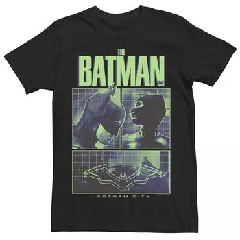 Мужская футболка с плакатом DC Comics The Batman Cat Woman and Batman Licensed Character