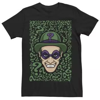 Мужская футболка с плакатом DC Fandome Batman The Riddler Licensed Character