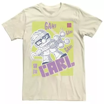 Мужская футболка с плакатом Disney/Pixar Carl Kanji Licensed Character