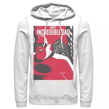 Мужская футболка с плакатом Disney/Pixar Incredibles 2 Dad Licensed Character