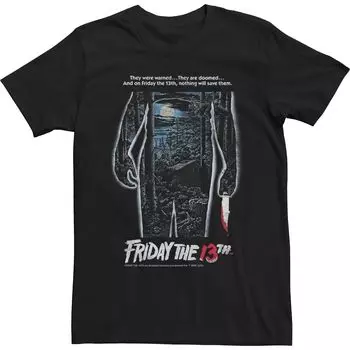 Мужская футболка с плакатом Friday The 13th Licensed Character