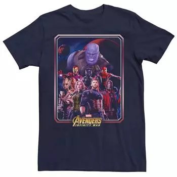 Мужская футболка с плакатом группы Marvel Avengers: Infinity War Licensed Character