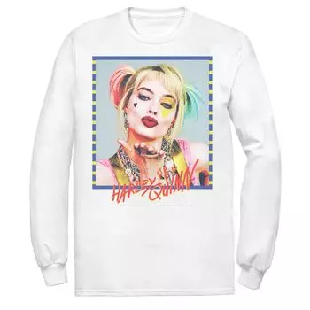 Мужская футболка с плакатом и изображением Харли Квинн «Хищные птицы» DC Comics