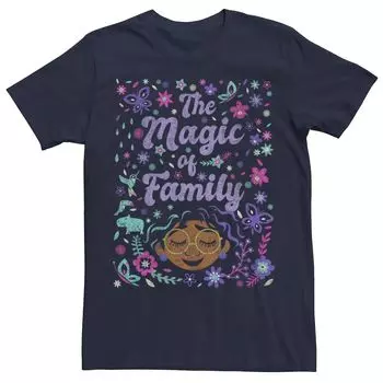 Мужская футболка с плакатом и коллажем Disney Encanto The Magic Of Family Licensed Character