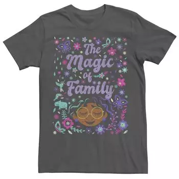 Мужская футболка с плакатом и коллажем Disney Encanto The Magic Of Family Licensed Character