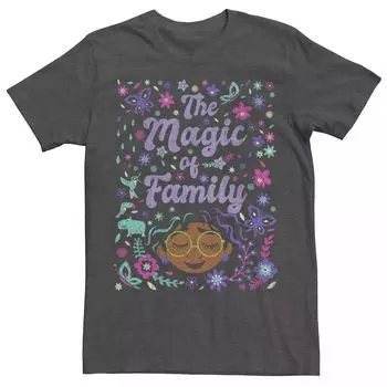 Мужская футболка с плакатом и коллажем Disney Encanto The Magic Of Family Licensed Character