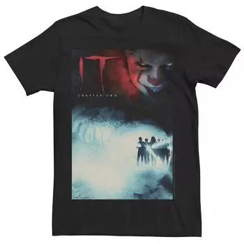 Мужская футболка с плакатом и портретом IT Chapter 2 Licensed Character