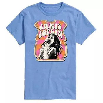Мужская футболка с плакатом Janis Joplin Licensed Character