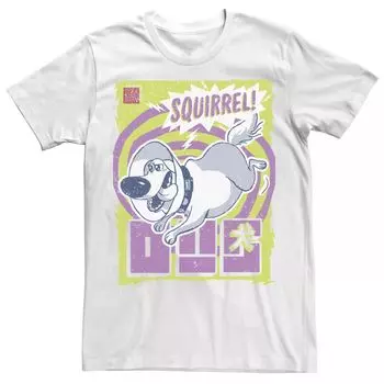 Мужская футболка с плакатом кандзи Disney/Pixar Up Dug Licensed Character