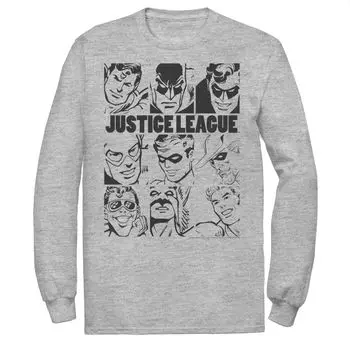 Мужская футболка с плакатом «Лига справедливости» из комиксов DC Comics, групповая съемка Licensed Character