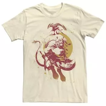 Мужская футболка с плакатом Magic The Gathering Ajani In Action Licensed Character