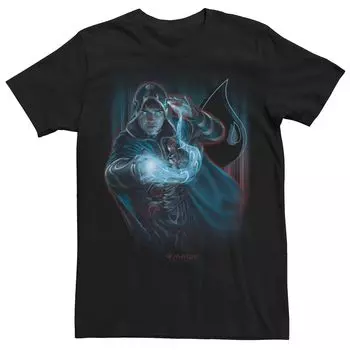 Мужская футболка с плакатом Magic The Gathering Water Mage Licensed Character