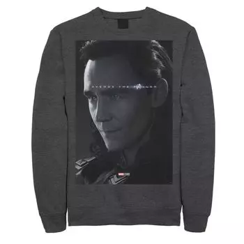 Мужская футболка с плакатом Marvel Avengers Endgame Loki Avenge The Fallen