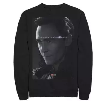 Мужская футболка с плакатом Marvel Avengers Endgame Loki Avenge The Fallen