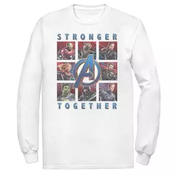 Мужская футболка с плакатом Marvel Avengers Endgame Stronger Together Licensed Character