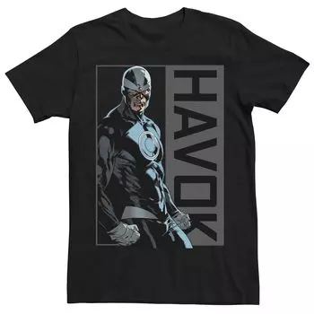 Мужская футболка с плакатом Marvel Havok Stance Licensed Character