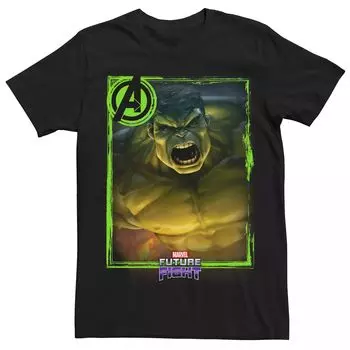 Мужская футболка с плакатом Marvel Hulk Future Fight Licensed Character