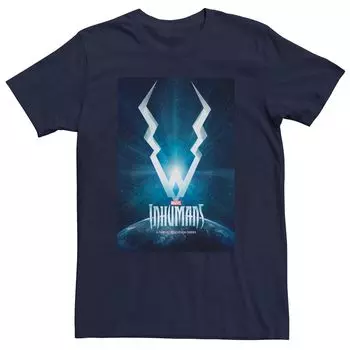 Мужская футболка с плакатом Marvel Inhumans Show Licensed Character
