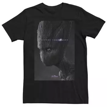 Мужская футболка с плакатом «Мстители Marvel: Финал» Groot Avenge The Fallen Licensed Character