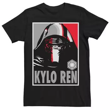 Мужская футболка с плакатом «Пробуждение силы» Кайло Рен Star Wars