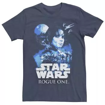 Мужская футболка с плакатом Rogue One Jyn Erso Star Wars